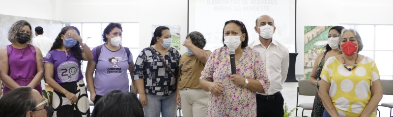 Governadora recepciona comitivas de mulheres na I Fenafes