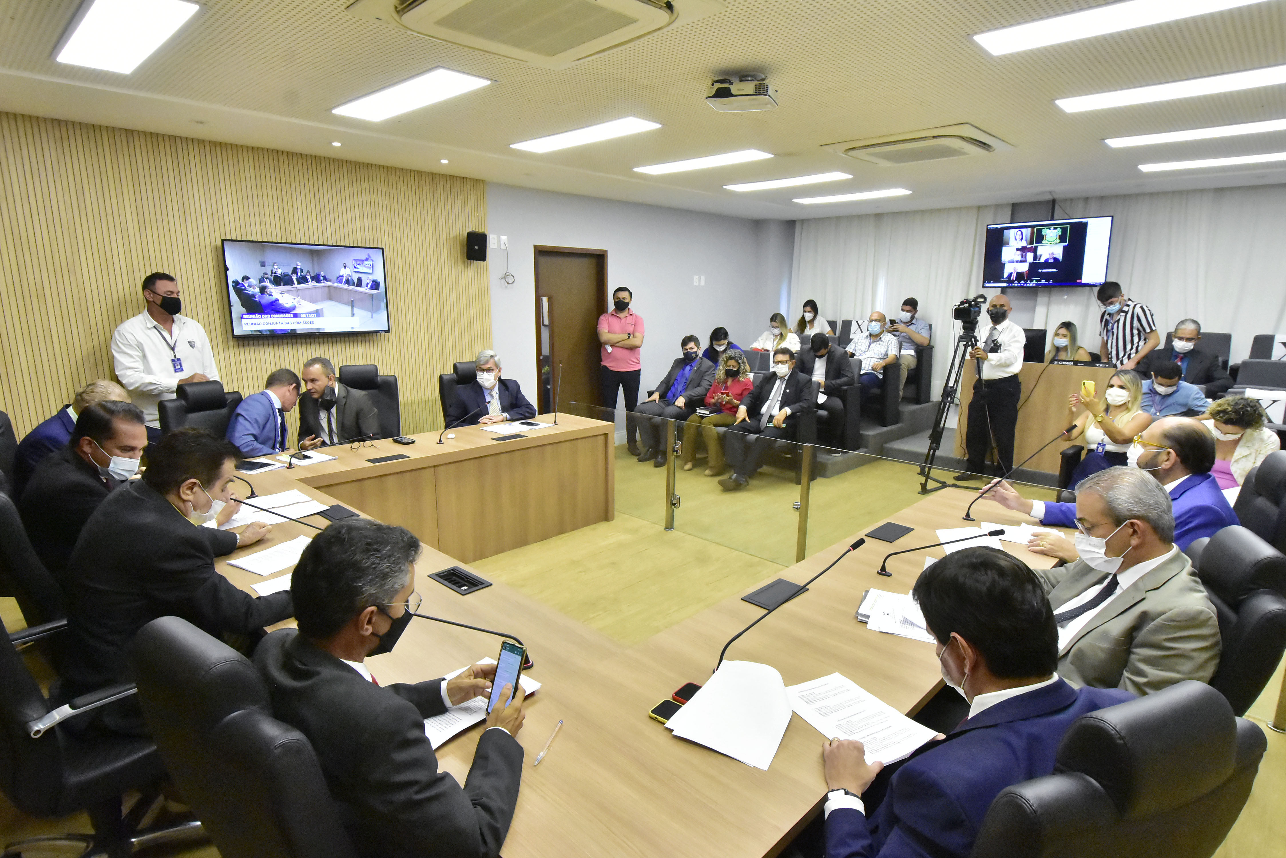 ALRN realiza reunião conjunta das Comissões para zerar pauta das matérias em análise