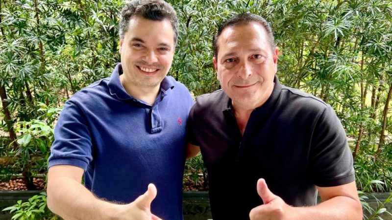 Ezequiel e Walter selam união entre PSDB e MDB
