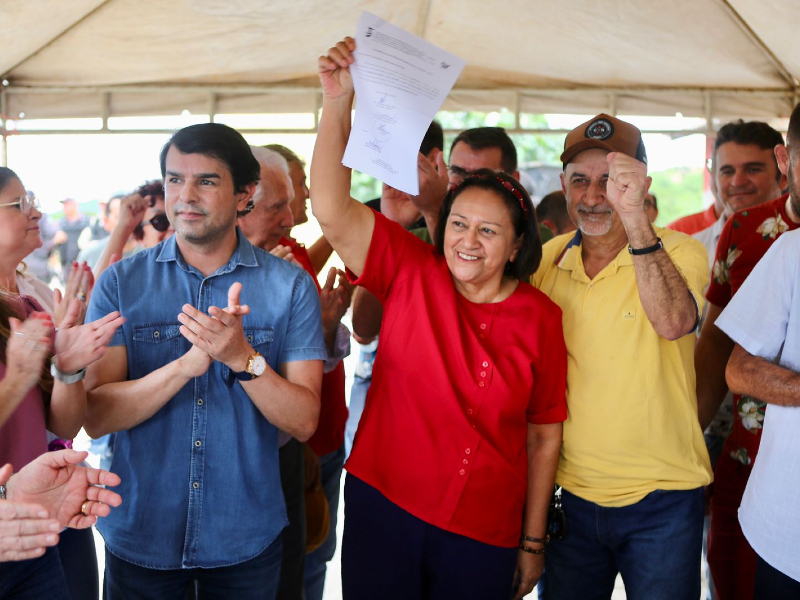 Governadora assina ordens de serviço para obras em estradas do Seridó