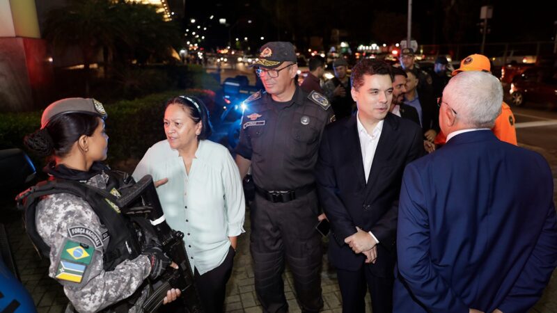 Em nenhum momento a GOV esteve Off, Fátima Bezerra acompanha o trabalho das forças de segurança