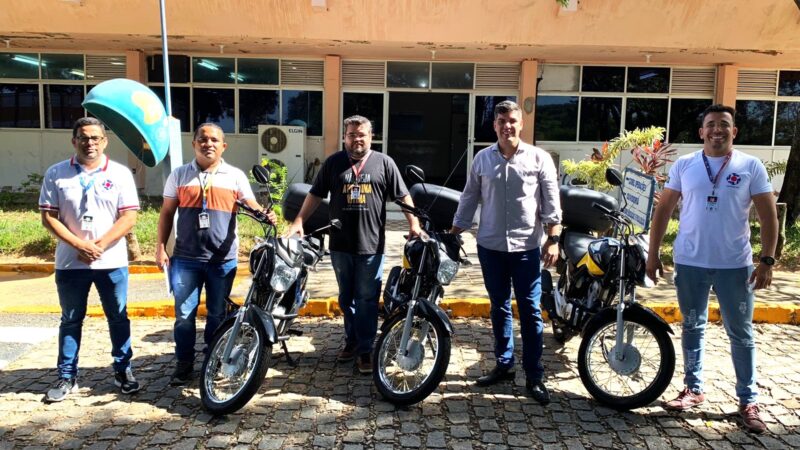 Detran RN em boa gestão, recebe motocicletas para atividades de capacitação na EPT