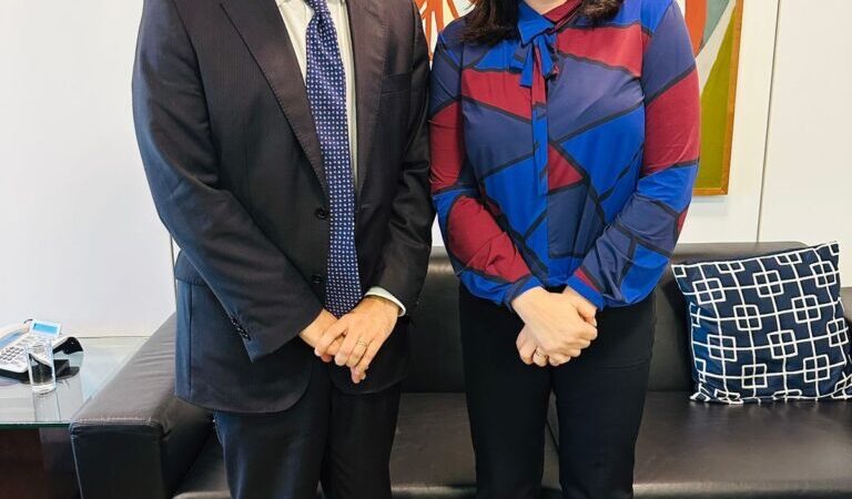 Governador em exercício de reúne com Simone Tebet