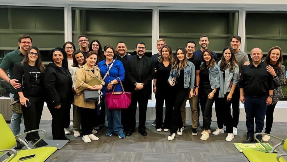 Alguns dos viajantes Natalense que foram a Terra Santa, já deixou Israel