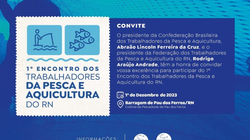 Ministro da Pesca participa de agenda em dezembro no RN