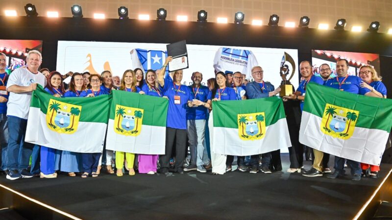 Assembleia Legislativa do RN é tetracampeã do prêmio Unale