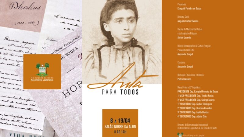 Memorial do Legislativo lança mostra histórica ´Auta para Todos`