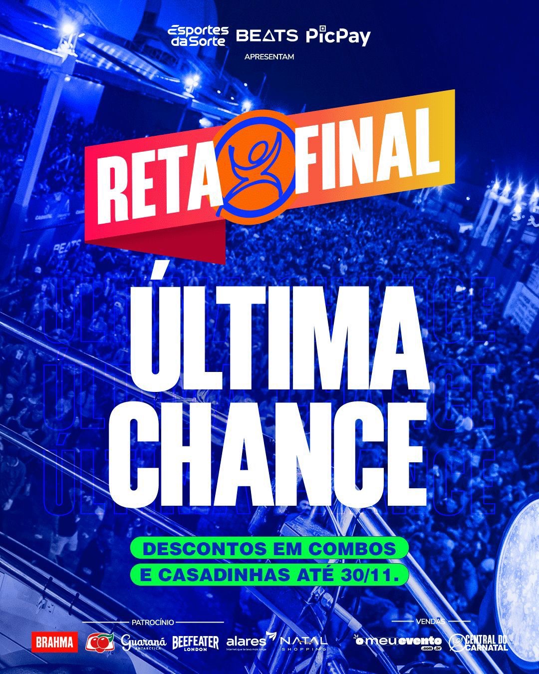 Blocos esgotando! Últimas chances para curtir o Carnatal 2024 com promoções imperdíveis