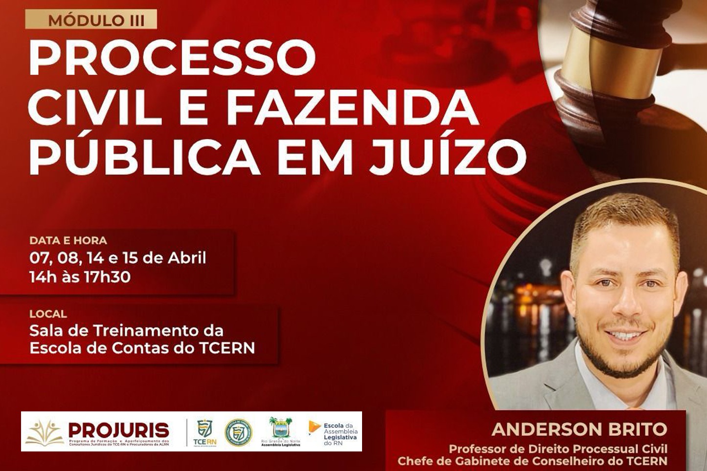 ProJuris encerra módulo com foco em Processo Civil em parceria com Escola da Assembleia