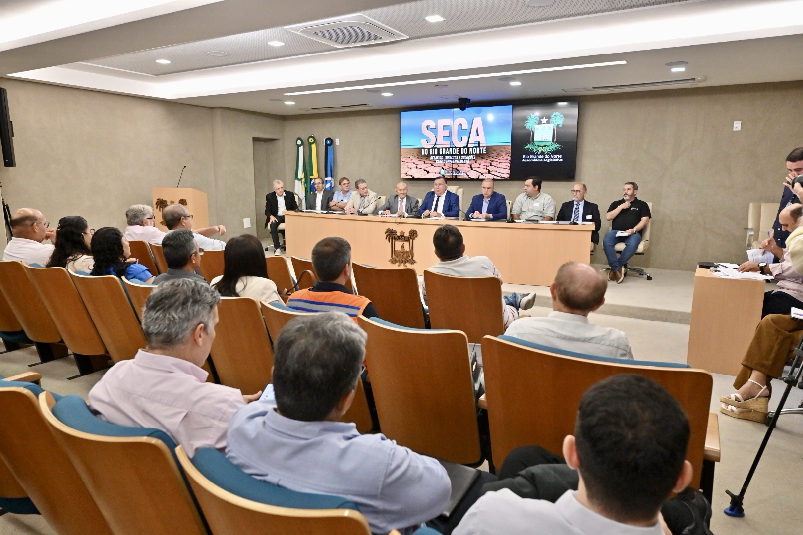 ALRN promove debate sobre seca no RN e busca soluções emergenciais e estruturantes