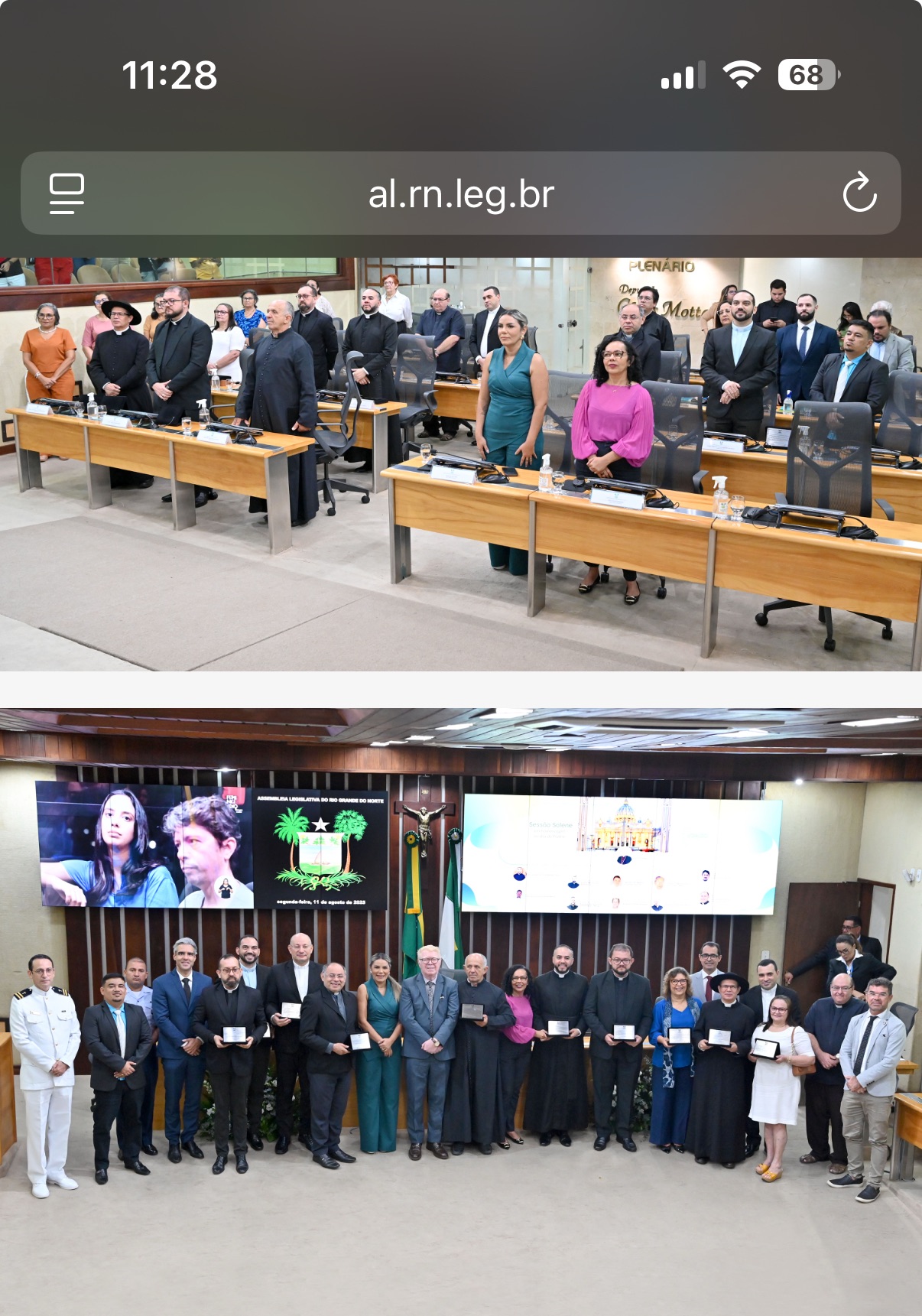 ALRN realiza sessão solene em celebração ao Dia do Padre