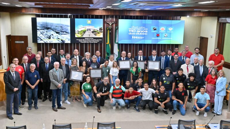 ALRN realiza sessão solene em homenagem aos 110 anos de clubes históricos de Natal