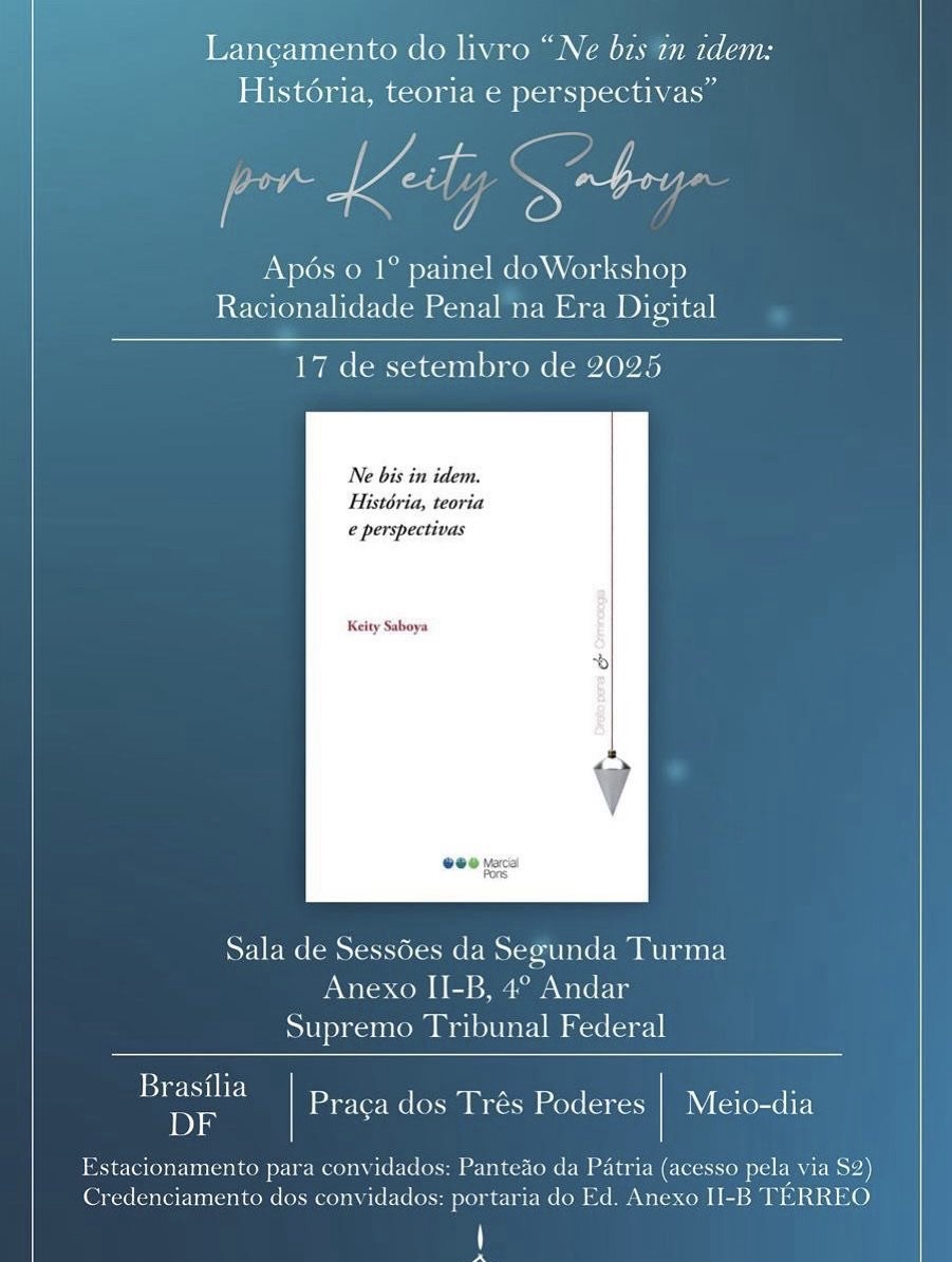 Juíza potiguar Keity Saboya lança livro no STF e reforça trajetória brilhante no Direito