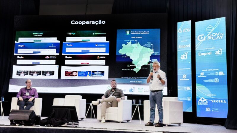 ALRN é destaque em congresso nacional sobre inovação tecnológica no setor público