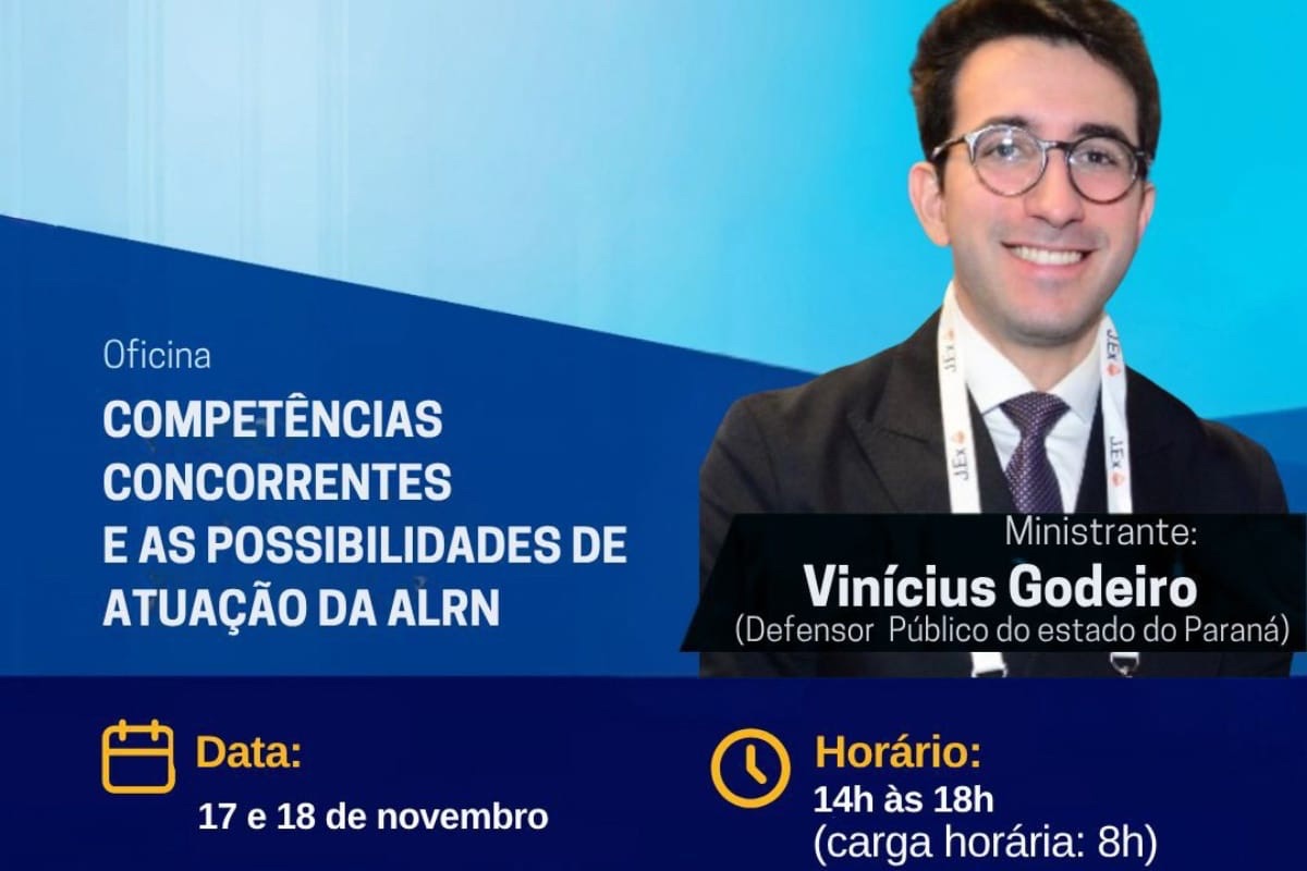 Escola da ALRN promove oficina sobre competências concorrentes e atuação legislativa