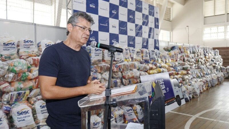 Carnatal lidera maior doação do ano do Sesc Mesa Brasil e beneficia quase 6 mil famílias no RN