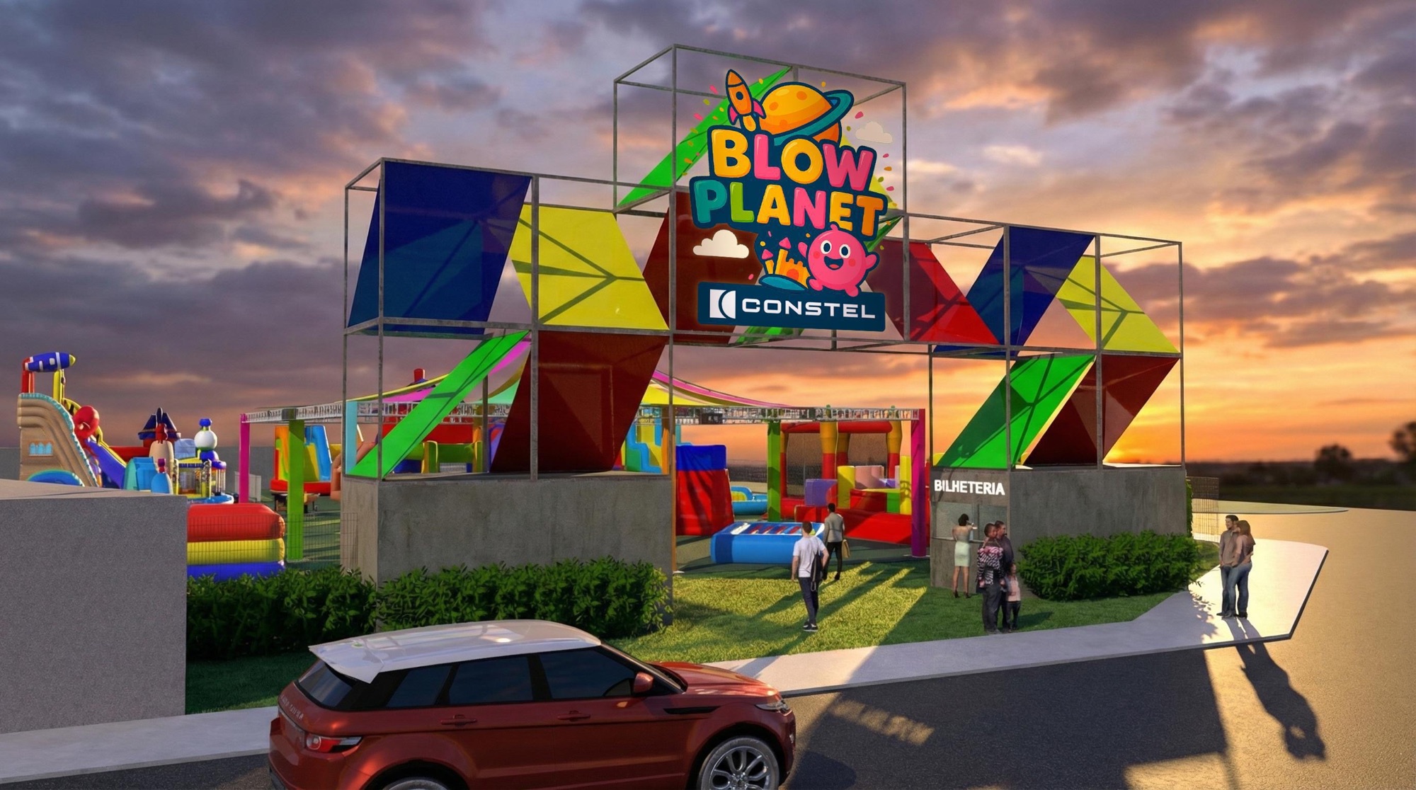 Maior parque temático do litoral sul estreia neste domingo em Pirangi