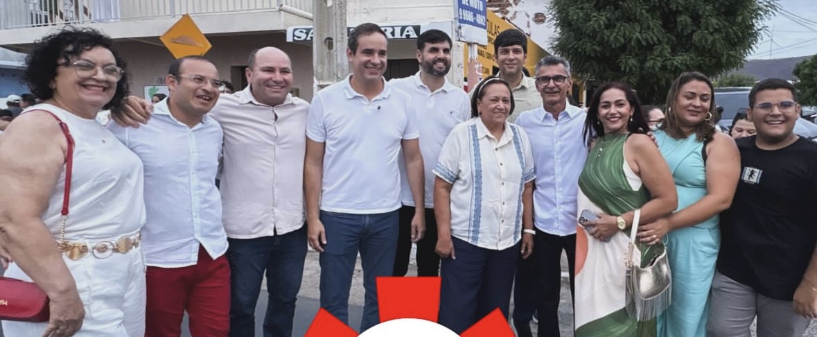 Fátima e Cadu entregam recuperação da Barragem Boqueirão em Parelhas