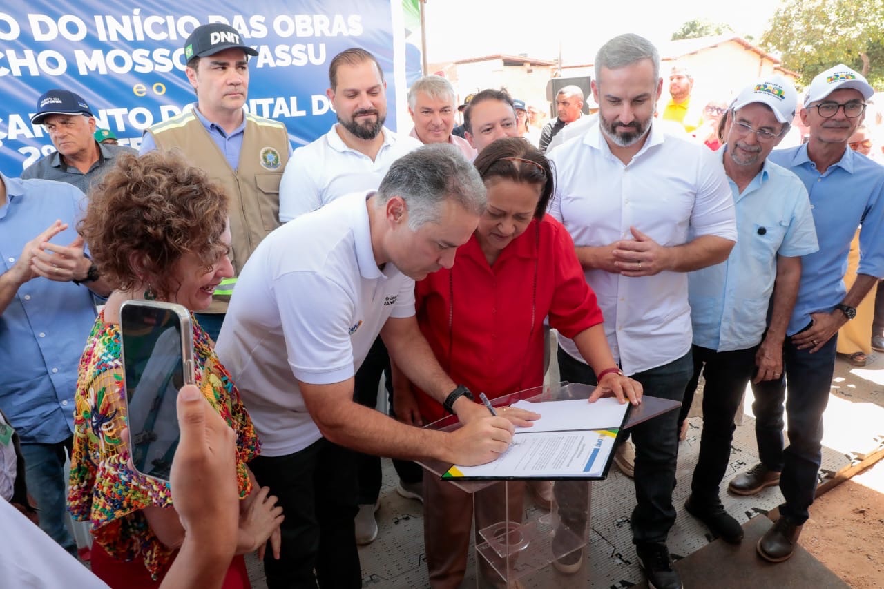 Fátima autoriza duplicação da BR-304 e inicia obra considerada estratégica para o RN