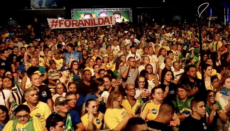 “Fora Nilda”: protesto marca evento do PL em Natal