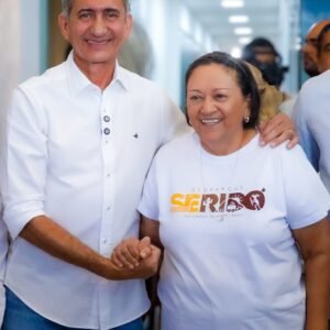 Fátima e ministro Waldez Góes visitam obras da Adutora do Agreste em Nova Cruz