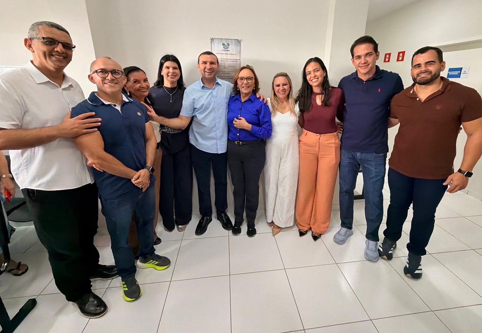 Com emenda de quase R$ 1 milhão, Zenaide entrega nova UBS em Macaíba
