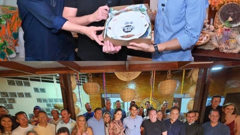 No berço da tapioca potiguar, Ezequiel prestigia festival tradicional em Serra Caiada