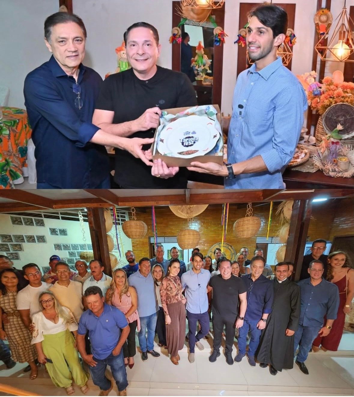 No berço da tapioca potiguar, Ezequiel prestigia festival tradicional em Serra Caiada