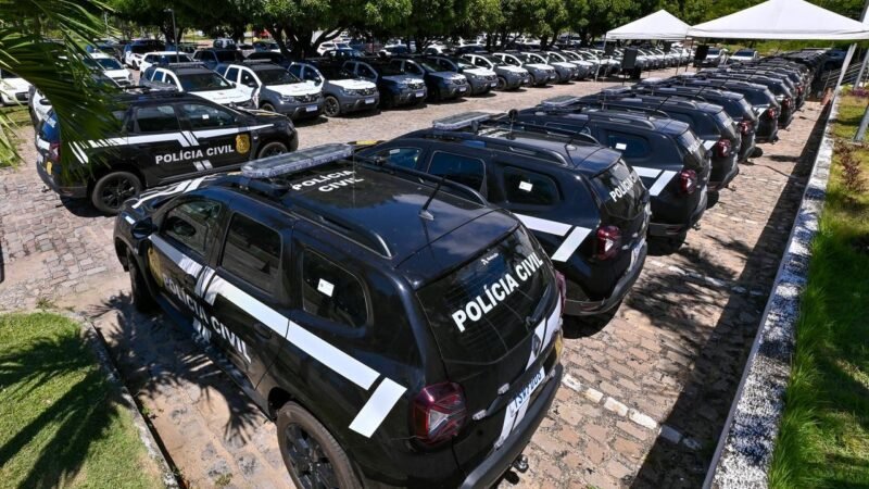 Oito municípios do RN recebem viaturas semiblindadas para reforçar segurança pública