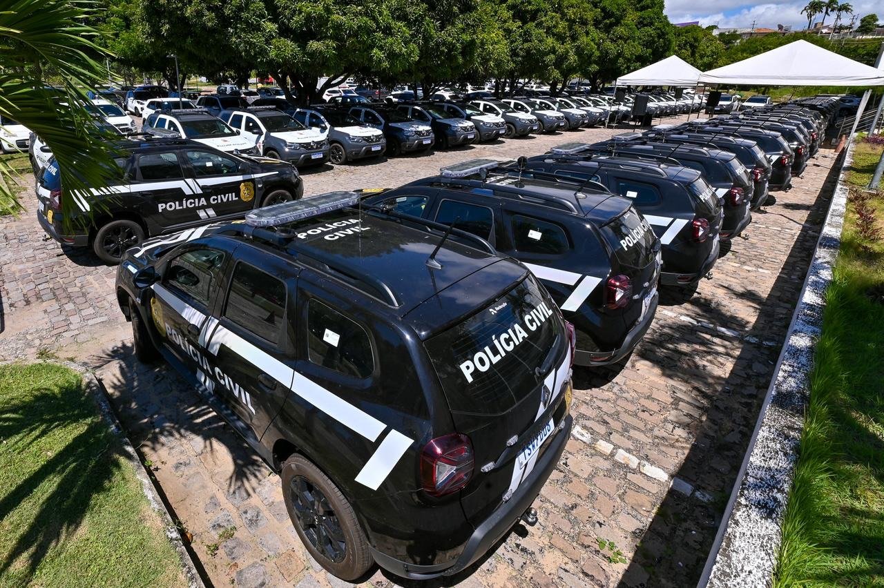 Oito municípios do RN recebem viaturas semiblindadas para reforçar segurança pública