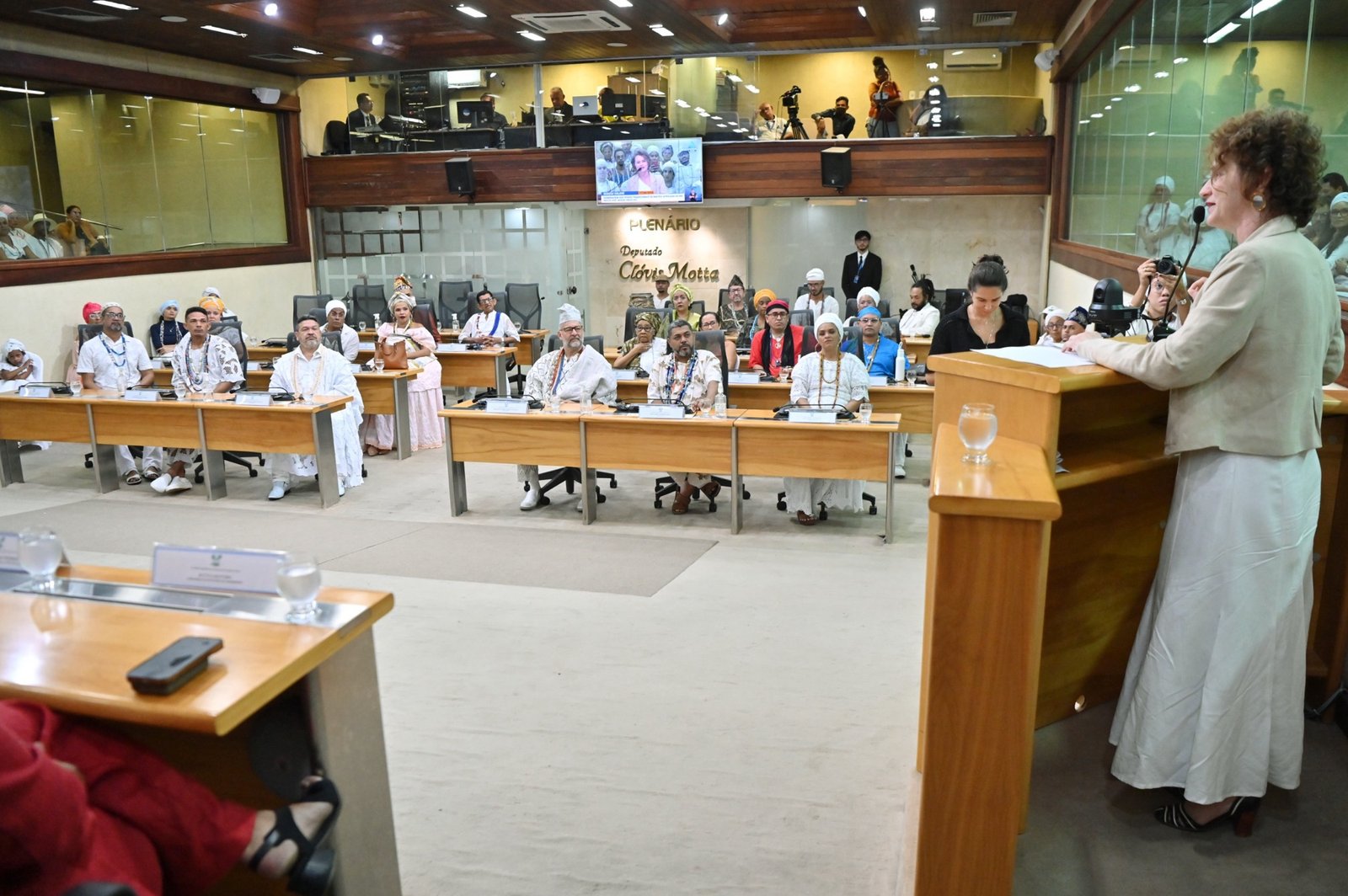 Sessão solene na Assembleia reforça combate ao racismo religioso e homenageia povos de terreiro