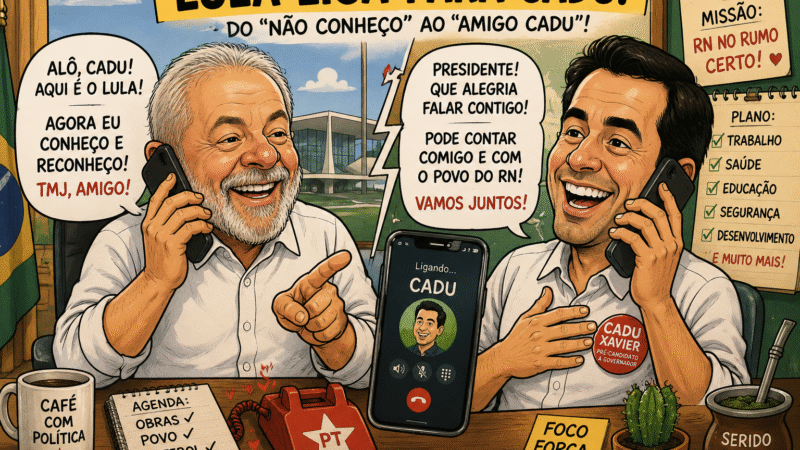 Capítulo 3 do muído: depois do “não conheço”, Lula liga para Cadu e internet vai à loucura