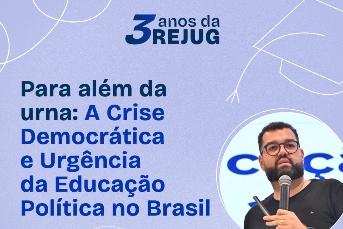 REJUG-RN comemora três anos com debate sobre democracia e educação política